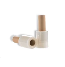 Kézi stretch fólia, átlátszó, fogantyúval, 0,1m x 153m