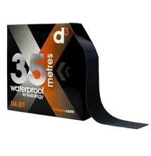 X35 – Vízálló kineziológiai tapasz - 5cm x 35m (fekete)