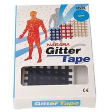 Nasara Gitter Tape / Cross Tape "közepes méret" (doboz/20ív) - sötétkék