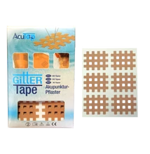 AcuTop Gitter Tape / Cross Tape &quot;közepes méret&quot; bézs (20ív/doboz)