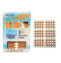 AcuTop Gitter Tape / Cross Tape &quot;közepes méret&quot; bézs (20ív/doboz)