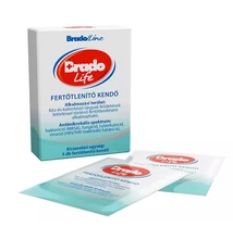 Bradolife fertőtlenítő kendő 5 db (kézre, felületre)