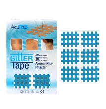AcuTop Gitter Tape / Cross Tape "közepes méret" - kék (20ív/doboz)
