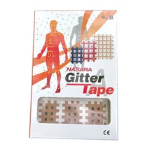 Nasara Gitter Tape / Cross Tape (választható színekben és méretekben) 20 ív /doboz