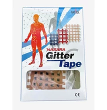Nasara Gitter Tape / Cross Tape "nagy méret" (doboz/20ív)