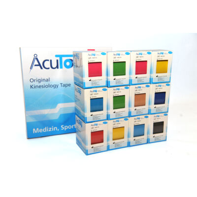 AcuTop kineziológiai tapasz 12-es csomag (tetszőleges színekben)