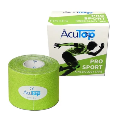 AcuTop Pro Sport kineziológiai tapasz (limezöld)