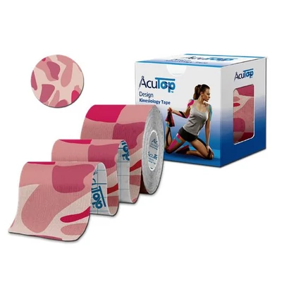 AcuTop Premium Design kineziológiai tapasz (pink terep)