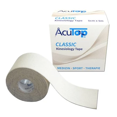 AcuTop Soft kineziológiai tapasz (natúr-fehér - karton /6 db)