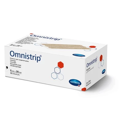 Omnistrip sebzáró csík (6x38mm, 6 csík x 50 lap)