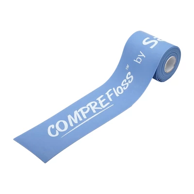 Sanctband Flossband extra széles - extra hosszú 7,5cm x 3.5m (közepesen erős - kék)