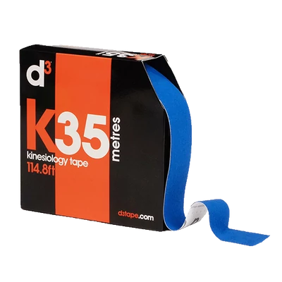 d3 K35 - Kineziológiai tapasz - 5cm x 35m (sötétkék)