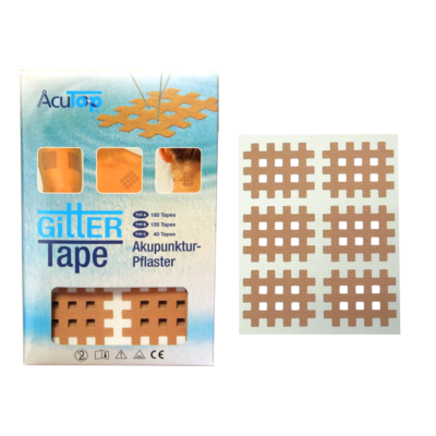 AcuTop Gitter Tape / Cross Tape "közepes méret" bézs (20ív/doboz)