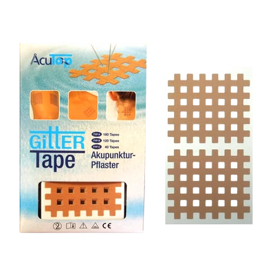 AcuTop Gitter Tape / Cross Tape "nagy méret" bézs (20ív/doboz)