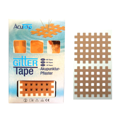 AcuTop Gitter Tape / Cross Tape "nagy méret" bézs (20ív/doboz)