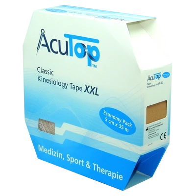 AcuTop Classic kineziológiai tapasz XXL (bézs) 5cm x 35m