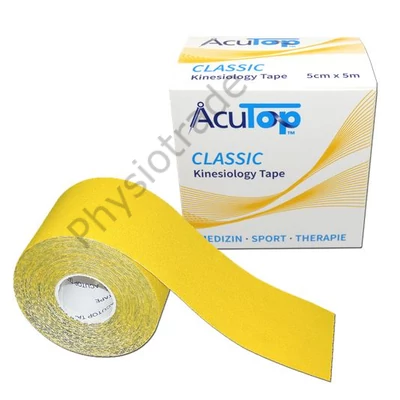 AcuTop Classic kineziológiai tapasz (citromsárga)