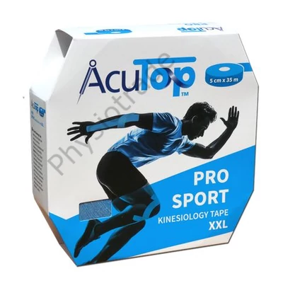 AcuTop Pro Sport kineziológiai tapasz XXL (világoskék) 5cm x 35m AcuTop Pro Sport kineziológiai tapasz XXL (világoskék) 5cm x 35m