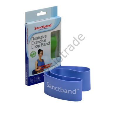 Sanctband Loop Band - erősítő gumiszalag (erős, kék)