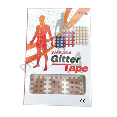 Nasara Gitter Tape / Cross Tape "kis méret" (doboz/20ív)