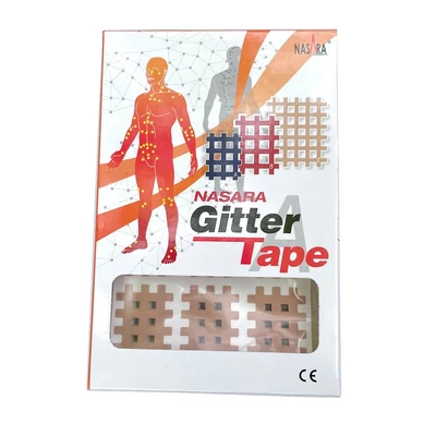 Nasara Gitter Tape / Cross Tape "kis méret" (doboz/20ív)
