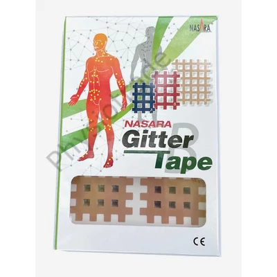 Nasara Gitter Tape / Cross Tape "közepes méret" (doboz/20ív)