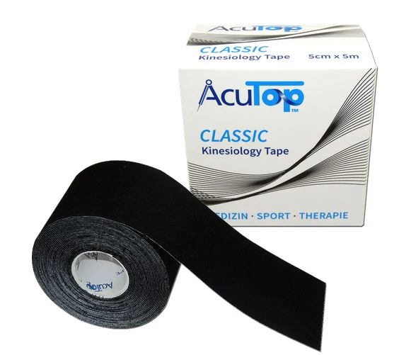 AcuTop Classic kineziológiai tapasz (fekete - karton /6 db)