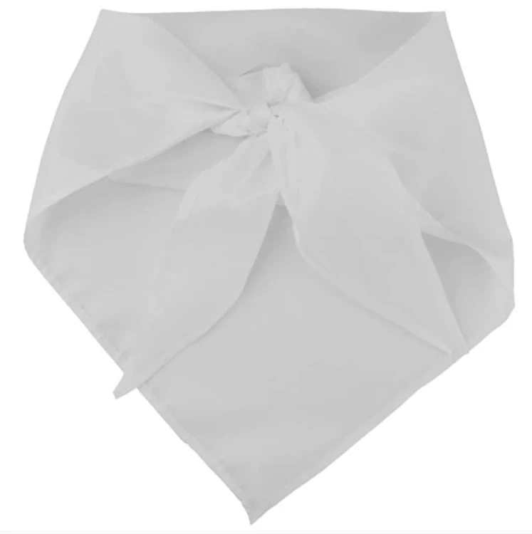 Háromszögkendő tű nélk, fehér, flísz (96x96x136cm, 1db, Hartmann)