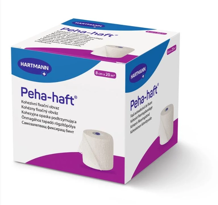 Peha-haft öntapadó rögzítőpólya (8cmx20m, 1db)