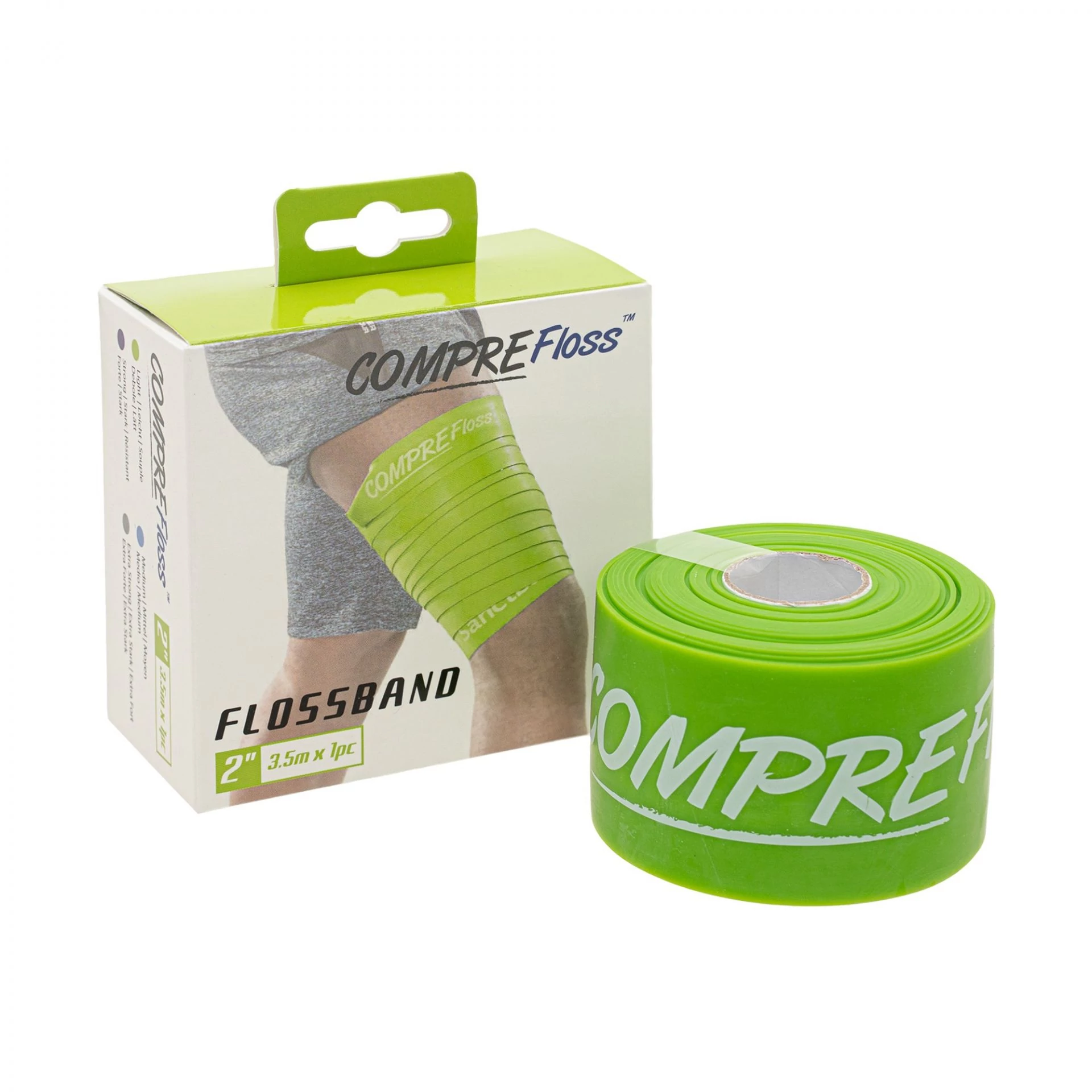 Sanctband Flossband extra hosszú 5cmx350cm (gyenge zöld)