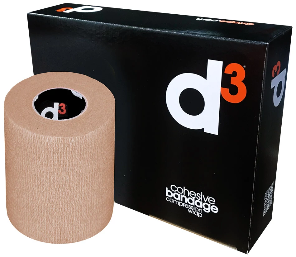 Cohesive bandage  - Rugalmas öntapadó bandázs bézs 7,5cm x 5m