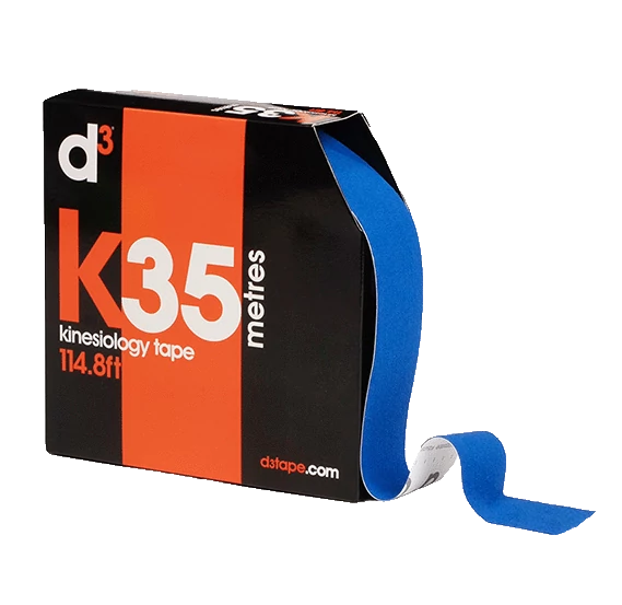 d3 K35 - Kineziológiai tapasz - 5cm x 35m (világoskék)