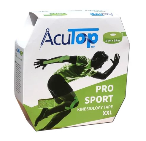 AcuTop Pro Sport kineziológiai tapasz XXL (lime zöld)